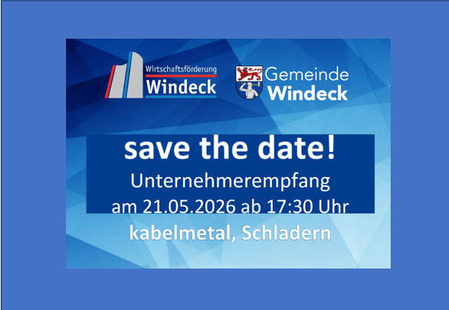 Save The Date – Unternehmerempfang